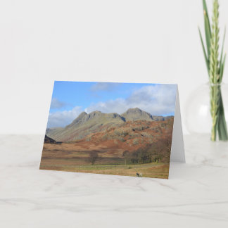 Langdale Pikes, English Lake District Karte