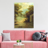 Langdale Pikes Leinwanddruck (Insitu (Wohnzimmer))