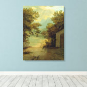 Langdale Pikes Leinwanddruck (Insitu (Holzboden))