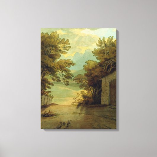 Langdale Pikes Leinwanddruck (Vorderseite)