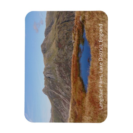 Langdale Pikes Magnet (Vertikal)