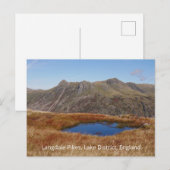 Langdale Pikes Postcard Postkarte (Vorne/Hinten)