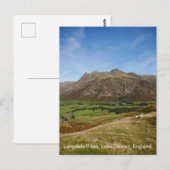 Langdale Pikes Postcard Postkarte (Vorne/Hinten)