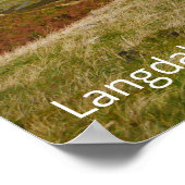 Langdale Pikes Poster (Ecke)