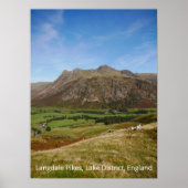 Langdale Pikes Poster (Vorne)