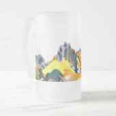 Langdale Spiesse Mattglas Bierglas (Vorderseite Links)