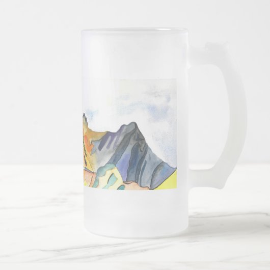 Langdale Spiesse Mattglas Bierglas (Rechts)
