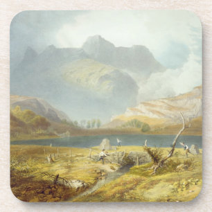 Langdale Spiesse, "vom englischen See-Bezirk", Getränkeuntersetzer