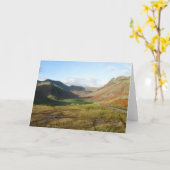 Langdale Valley - Blank Greetings Card Karte (Gelbe Blume)