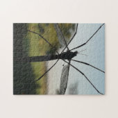 Lange Beine des Vatis auf einem Fenster Puzzle (Horizontal)