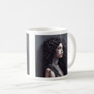 Lange Curly Haare Klassische Tasse, 11 oz Kaffeetasse