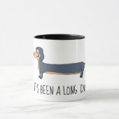 Lange Dackel 11 oz Combo Tasse (Zentrum)