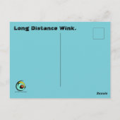 LANGE DISTANZKARTE POSTKARTE (Rückseite)