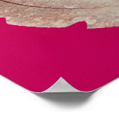 Länge eines Kraters Poster (Ecke)