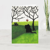 Lange entfernte Liebe - vermisst Sie durch AmyLyn Karte (Vorderseite)