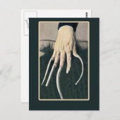 Lange Fingernägel, Circus Oddity Cards Postkarte (Vorne/Hinten)