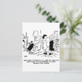 Lange Frisur ohne Haarschnitt oder Haarstyling Postkarte (Stehend Vorderseite)