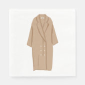 Lange Frühlingsbekleidung Serviette (Vorderseite)