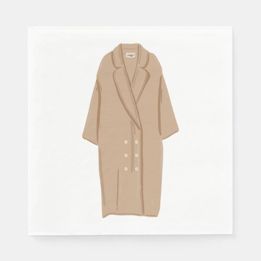 Lange Frühlingsbekleidung Serviette (Vorderseite)