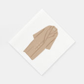 Lange Frühlingsbekleidung Serviette (Ecke)