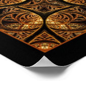 Länge für Zuhause Mandala Poster (Ecke)