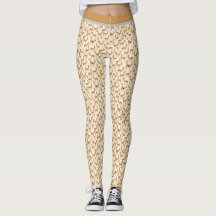 "LANGE GAZELLE PRINT" - AKTIVEWEAR LEGGINGS
