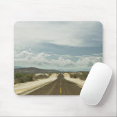 Lange gerade Straße durch Mexikaner Baja Mousepad (Mit Mouse)