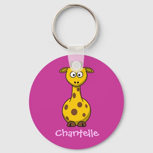 Lange Giraffe Schlüsselanhänger (Vorderseite)