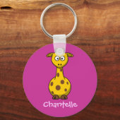 Lange Giraffe Schlüsselanhänger (Vorderseite)