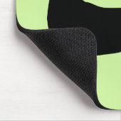 Lange Haar-Dackel Mousepad (Ecke)