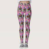 LANGE HAIRED RED DACKEL LEGGINGS (Vorderseite)