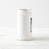 lange harte Kälte einsam Bierglas (Mittel)