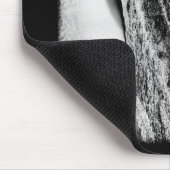 lange harte Kälte einsam Mousepad (Ecke)