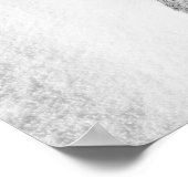 lange harte Kälte einsam Poster (Ecke)