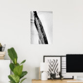 lange harte Kälte einsam Poster (Heimbüro)