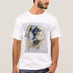 Lange Horn-Schafe T-Shirt