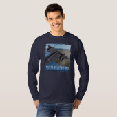 Lange Hülse der Amsel-SR-71 T-Shirt (Vorne ganz)