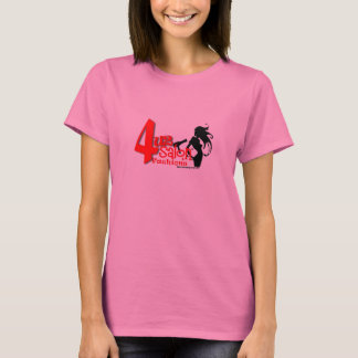 lange Hülse des Salon-4u2 (Rosa) T-Shirt