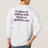 Lange Hülse en Provence T-Shirt (Rückseite)