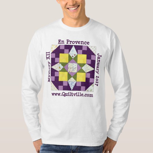 Lange Hülse en Provence T-Shirt (Vorderseite)