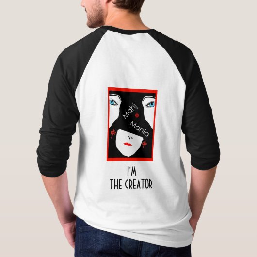 LANGE HÜLSE keine Joker mit Birnen-Shirt 2 T-Shirt (Rückseite)