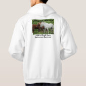 lange Hülse mit Haube Hoodie (Rückseite)