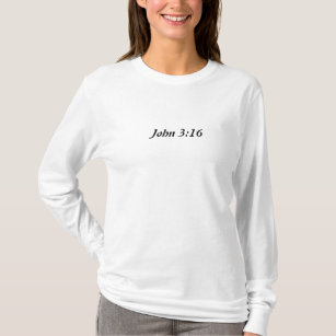 Lange Hülse T John-3:16 Damen T-Shirt