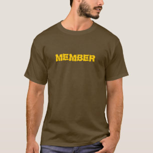 Lange Hülse T verrückten Vereins alter T-Shirt