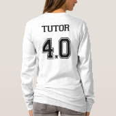 lange Hülse T WyzAnt.com-Tutor-4,0 T-Shirt (Rückseite)