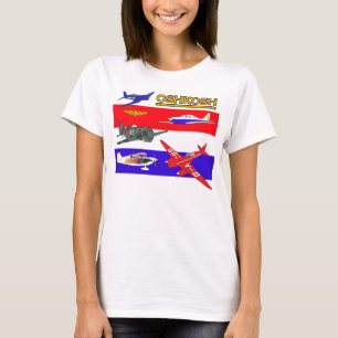 Lange Hülsenspitze Oshkosh-Frau T-Shirt