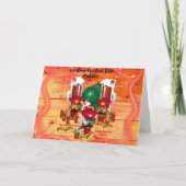 Lange Hunde und Wurzelbierbuddies Grußkarte Karte (Vorderseite)