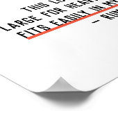 Lange in meinem Herz Rumi Zitat Wand drucken Poster (Ecke)