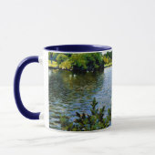 Lange Insel See, schöne Kunst, Tasse (Links)