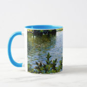Lange Insel See, schöne Kunst, Tasse (Links)